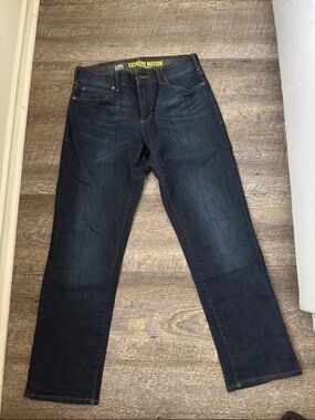 Lee Men's Indigo Stretch Denim Jeans